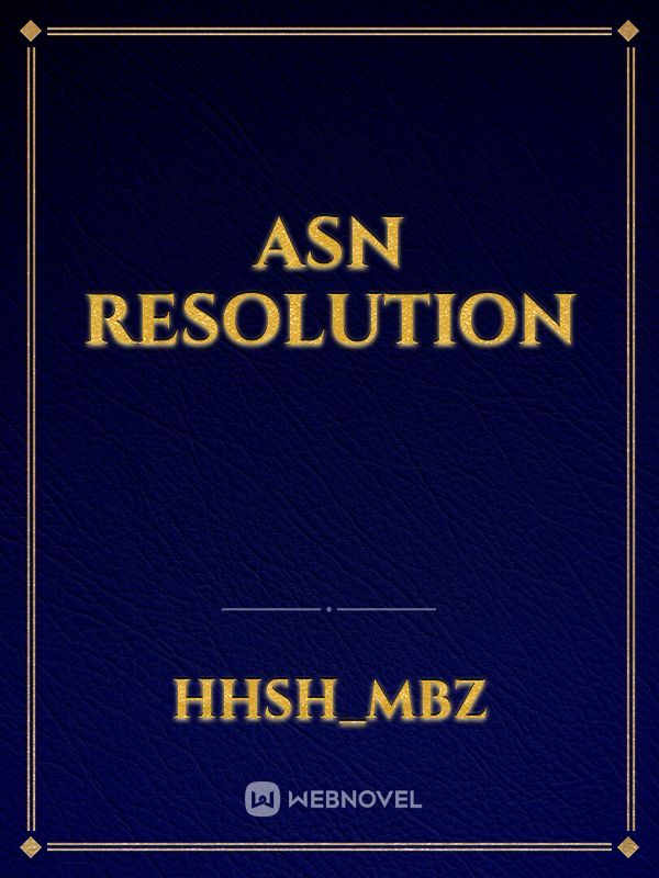 ASN Resolution