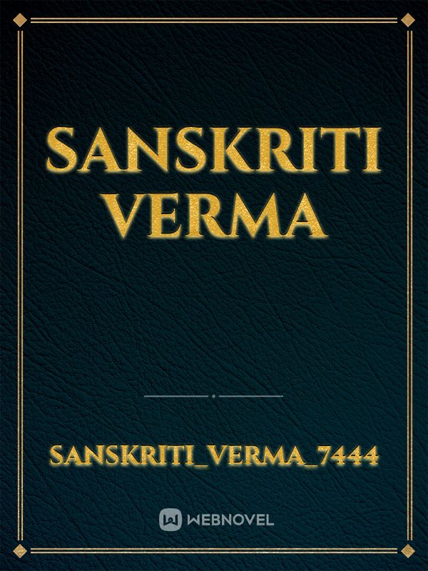 sanskriti verma Book