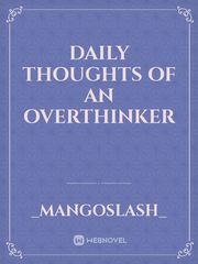 Daily Thoughts of an Overthinker Book