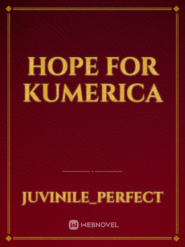 Hope for kumerica Book
