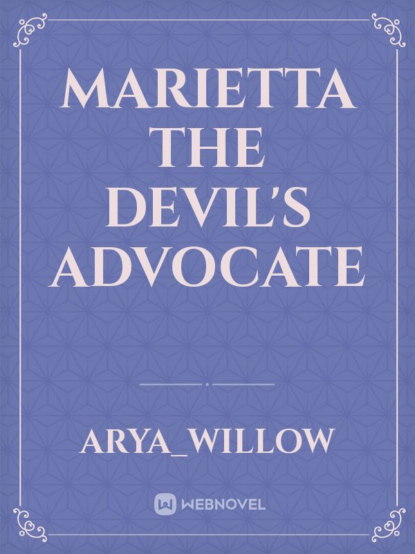 Marietta The Devil's Advocate Book
