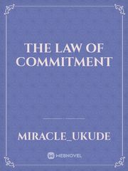 THE LAw Of COMMITMENT Book
