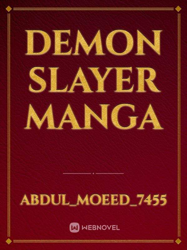 demon slayer manga