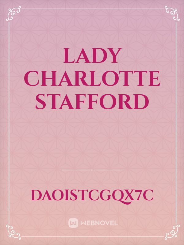 lady Charlotte stafford Book