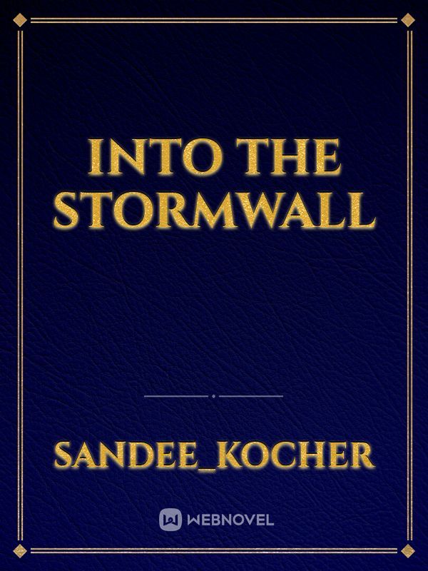 Into the Stormwall Book