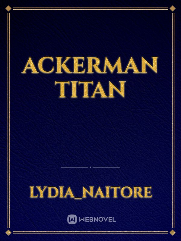 Ackerman Titan Book