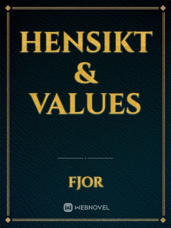 Hensikt & Values Book