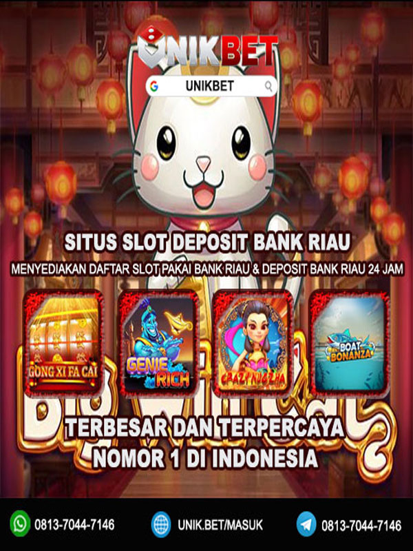 Unikbet | Situs Slot Deposit Bank Riau Nomor 1 Terbesar Di Indonesia Book