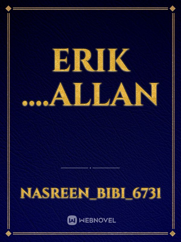 Erik ....Allan Book