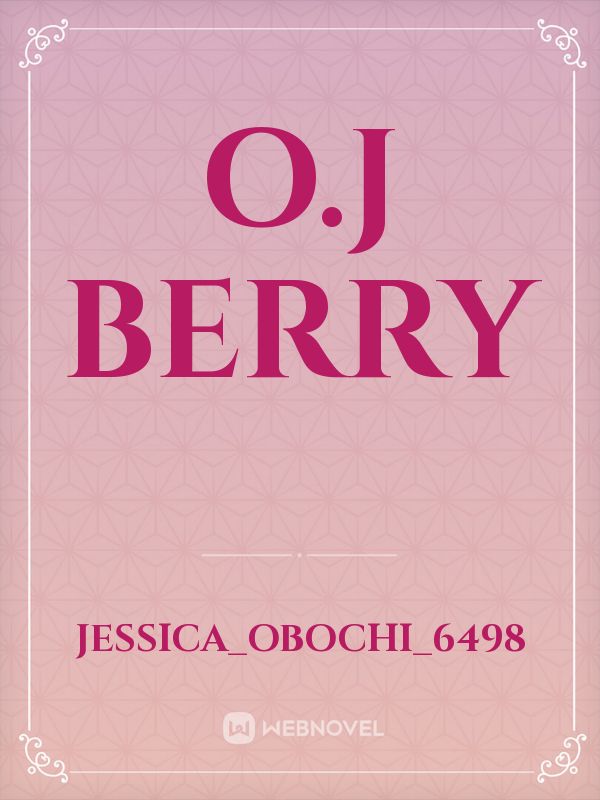o.j berry Book