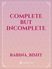 complete but incomplete Book