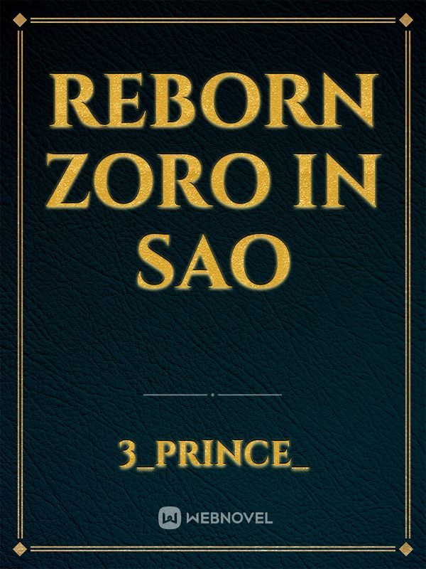 Reborn Zoro in SAO Book