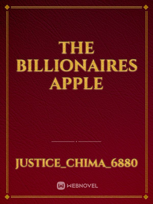 the billionaires apple Book
