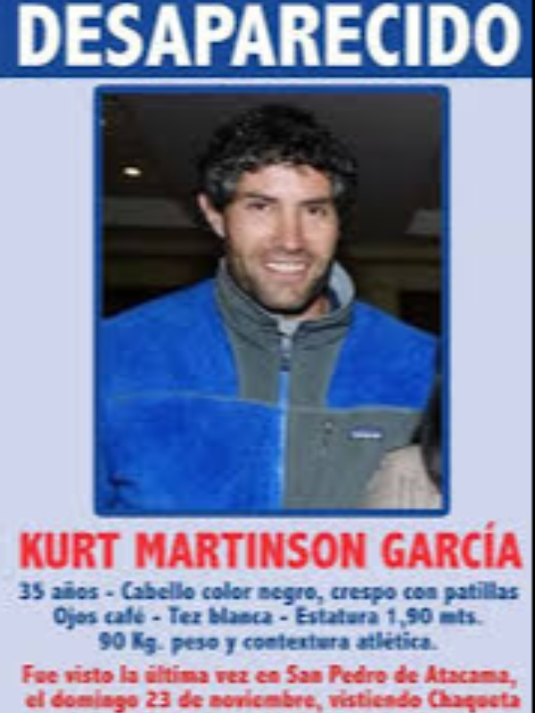 Misterios Sin Resolver Chile...Desaparición De Kurt Martinson...