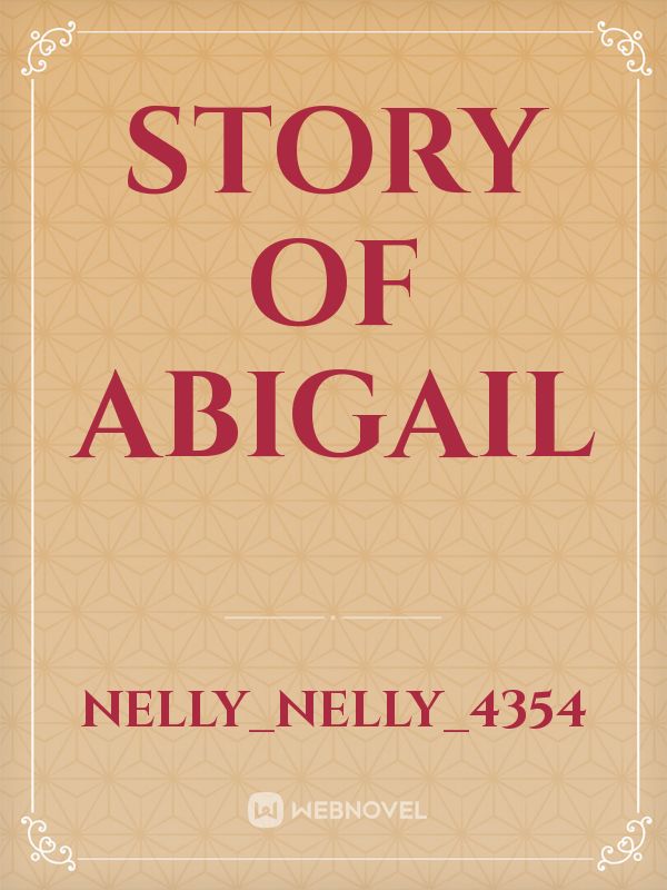 story of Abigail