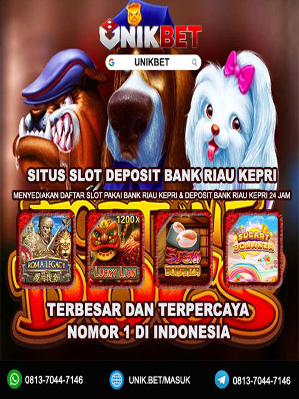 Unikbet | Situs Slot Deposit Bank Riau Kepri Nomor 1 Terbesar Book