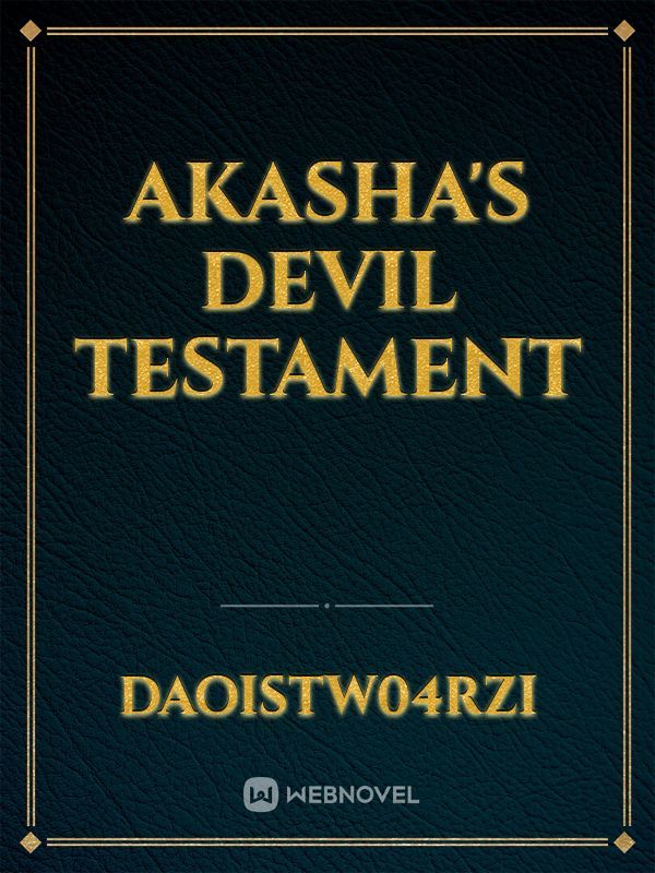 Akasha's Devil Testament Book
