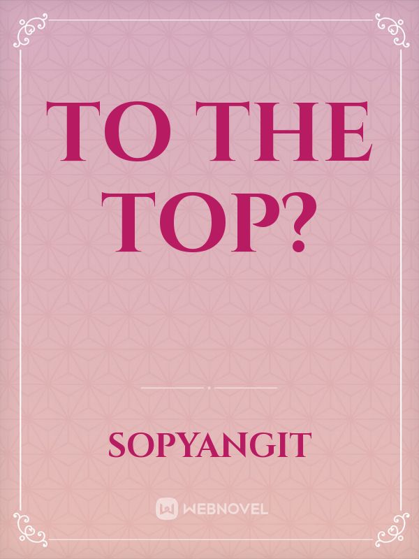 To the top? Book