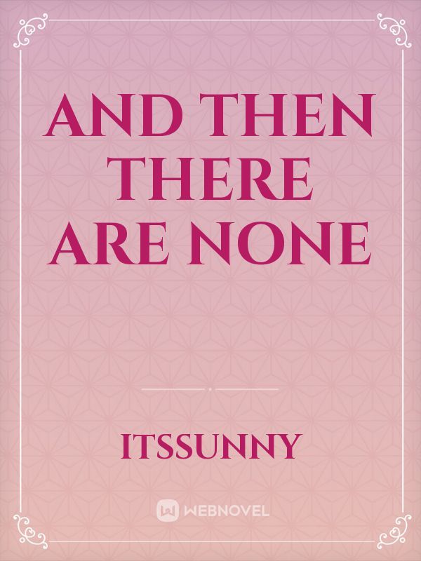 And Then There Are None Book