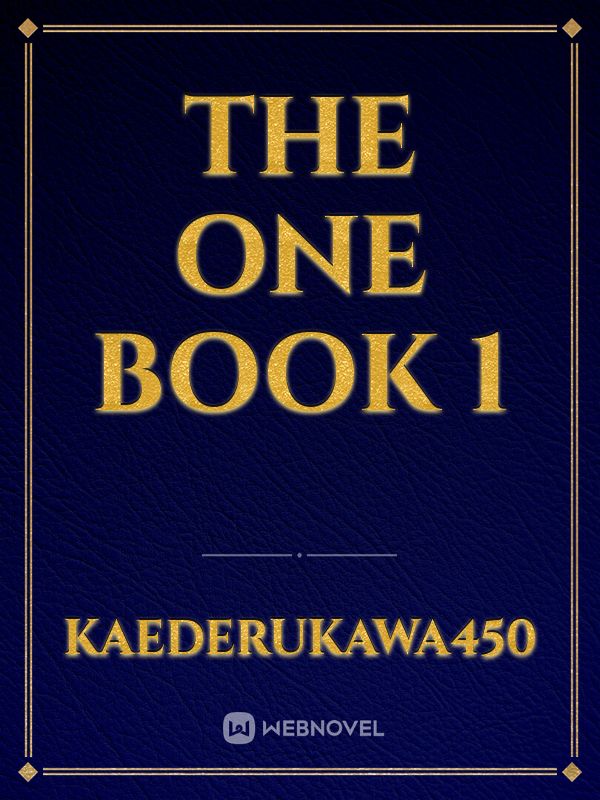 THE ONE BOOK 1 Book