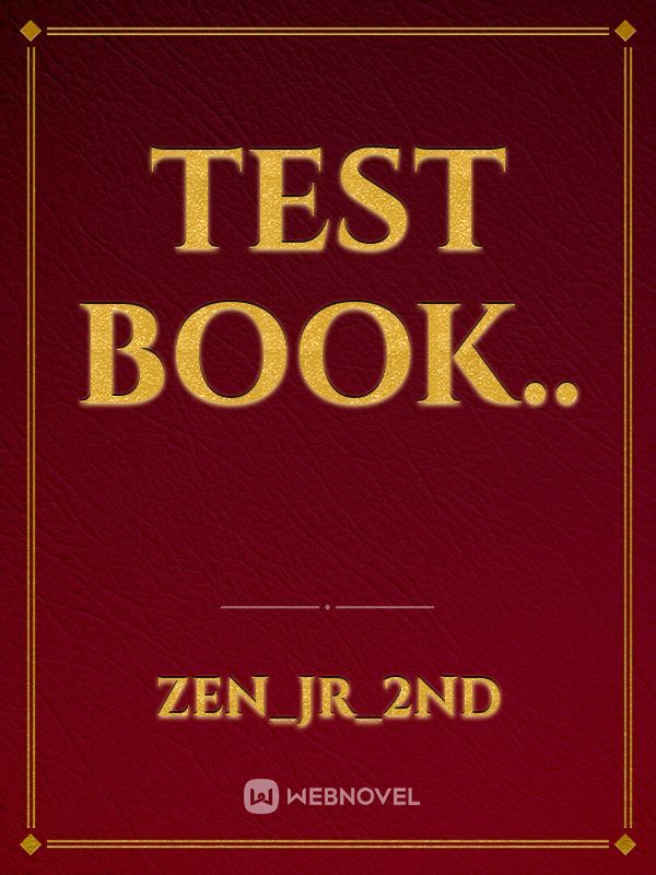 Test book.. Book