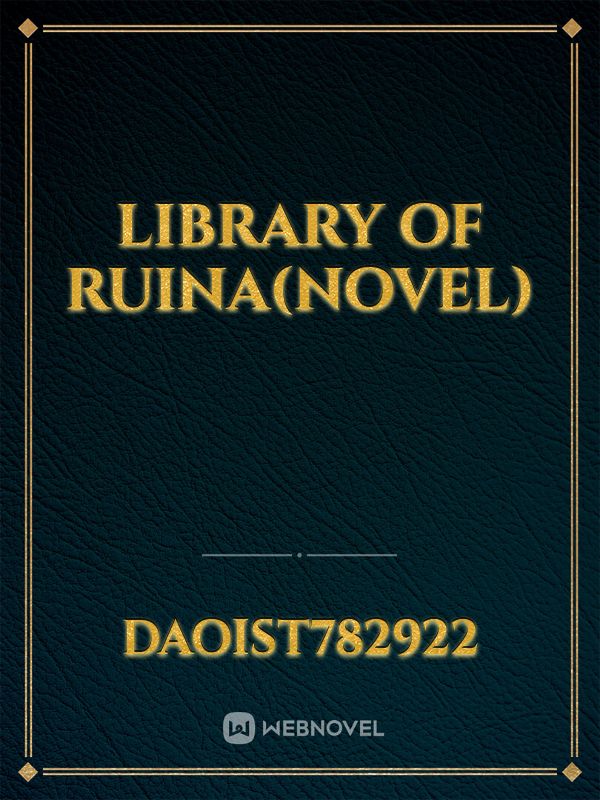 Library of Ruina(Novel) Book