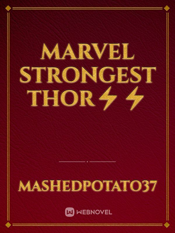 Marvel strongest THOR⚡⚡