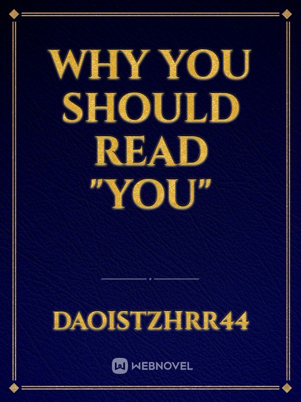 Why you should read "you" Book