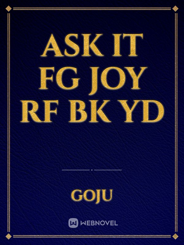 ask it fg joy rf bk yd Book