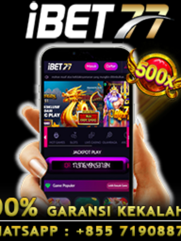 IBET77 - Agen Judi Bola dan Slot Online Terpercaya