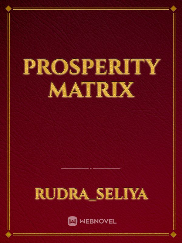 Prosperity matrix Book