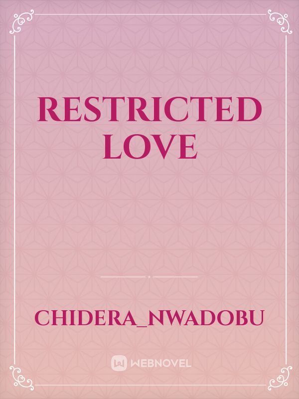 restricted love Book