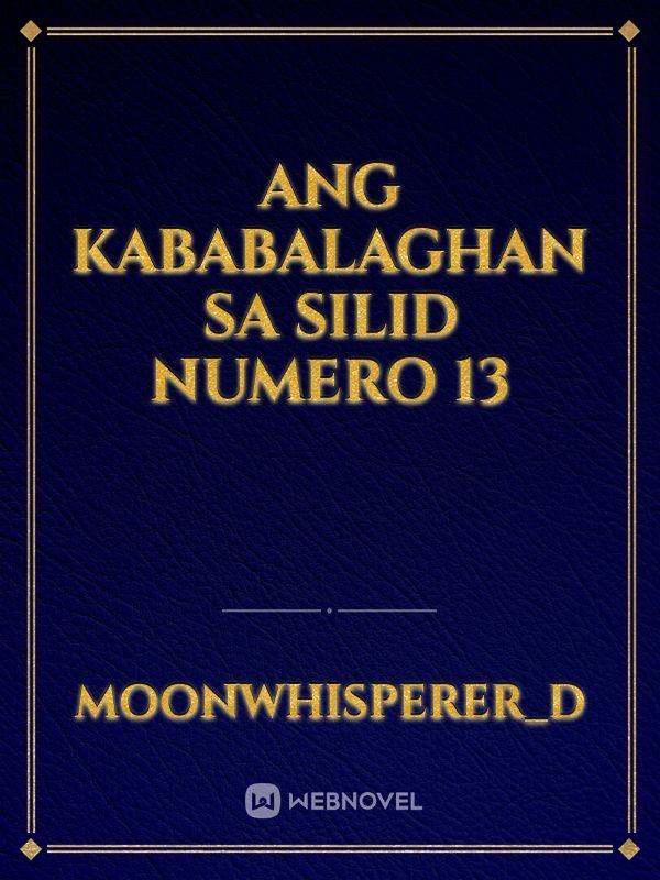 Ang Kababalaghan sa Silid Numero 13