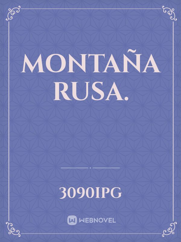 Montaña rusa. Book