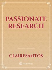 Passionate Research Book