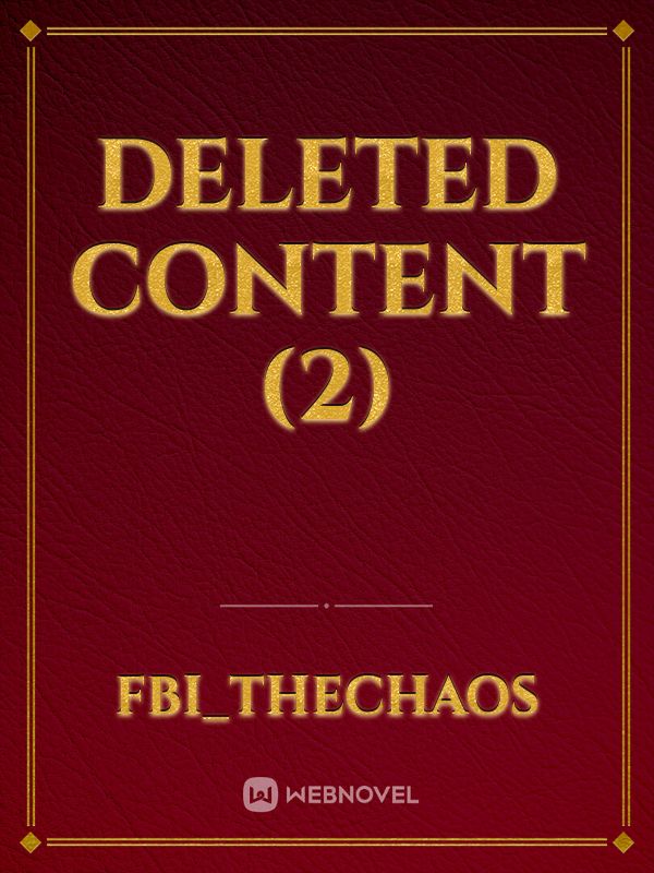 Deleted Content (2) Book