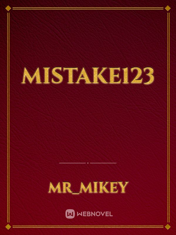 mistake123 Book