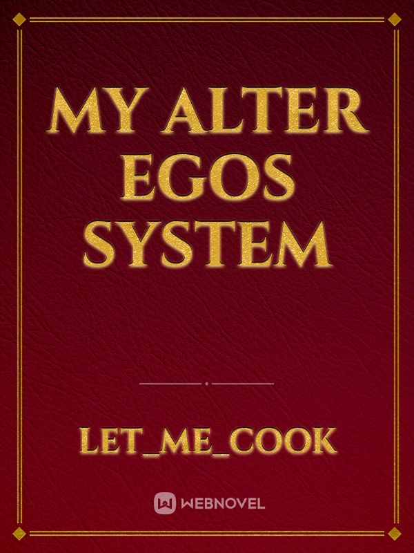 My Alter Egos system Book