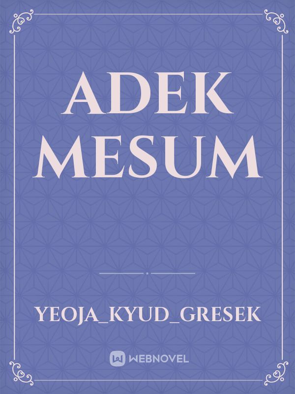 ADEK MESUM Book