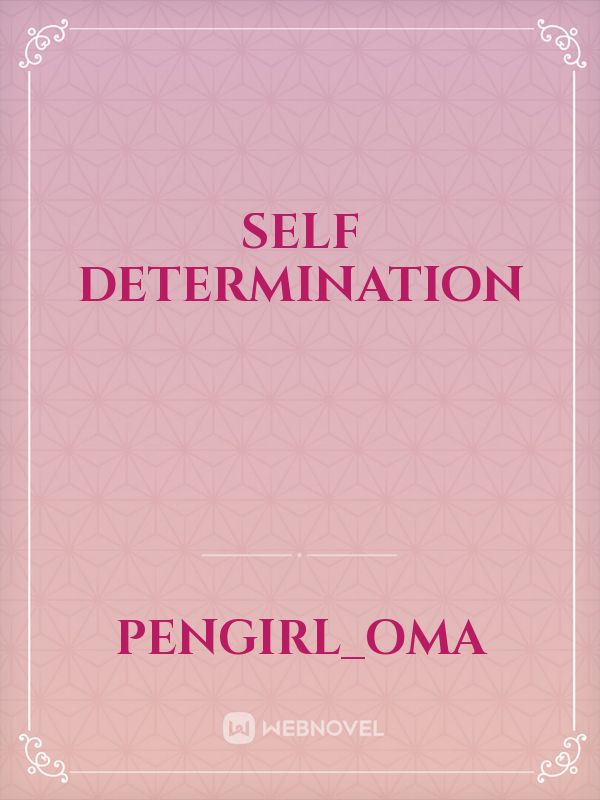 Self Determination Book