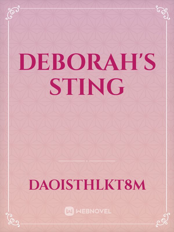 Deborah's sting Book