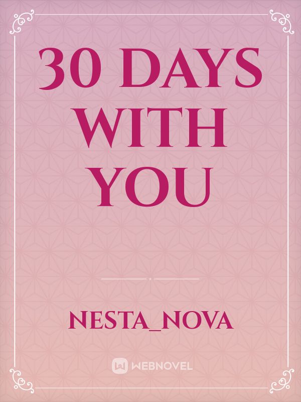 30 days with you Book