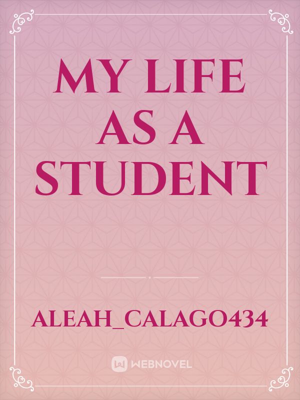 My life as a student Book