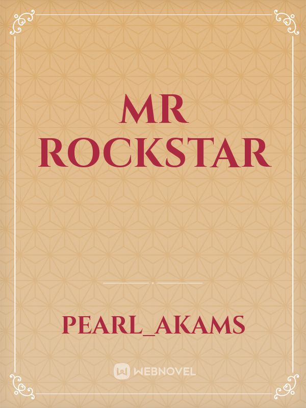 Mr Rockstar Book