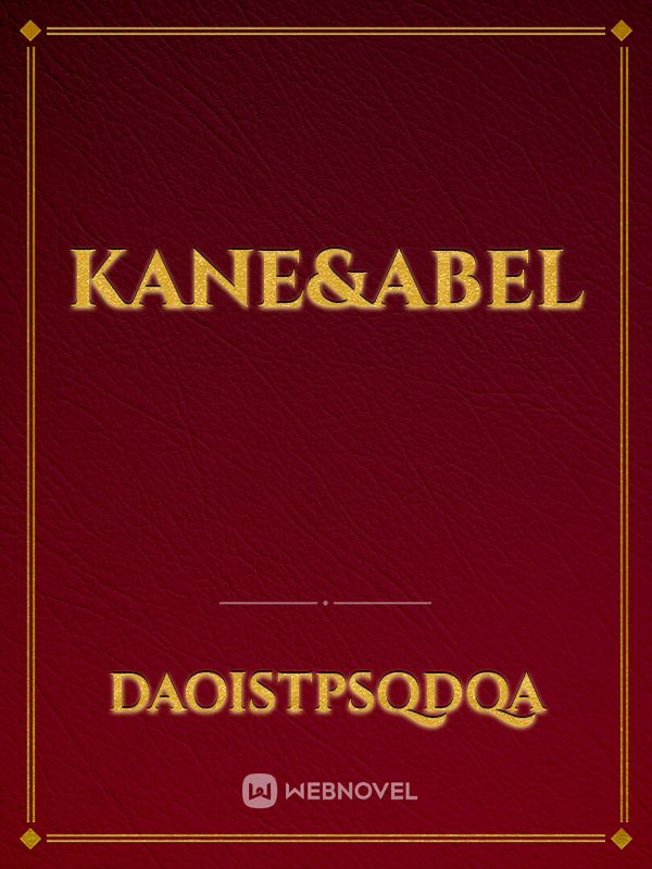 KANE&ABEL Book
