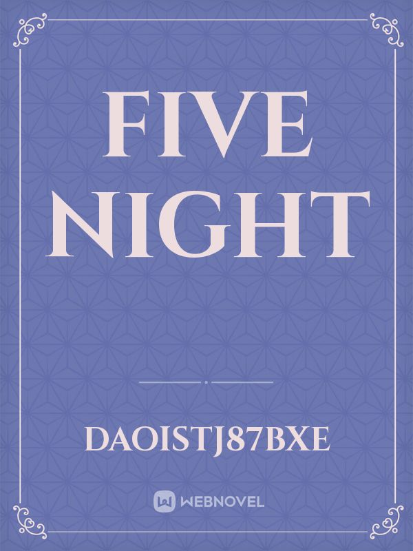 Five Night Book