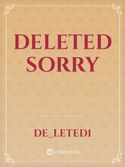 Deleted sorry Book