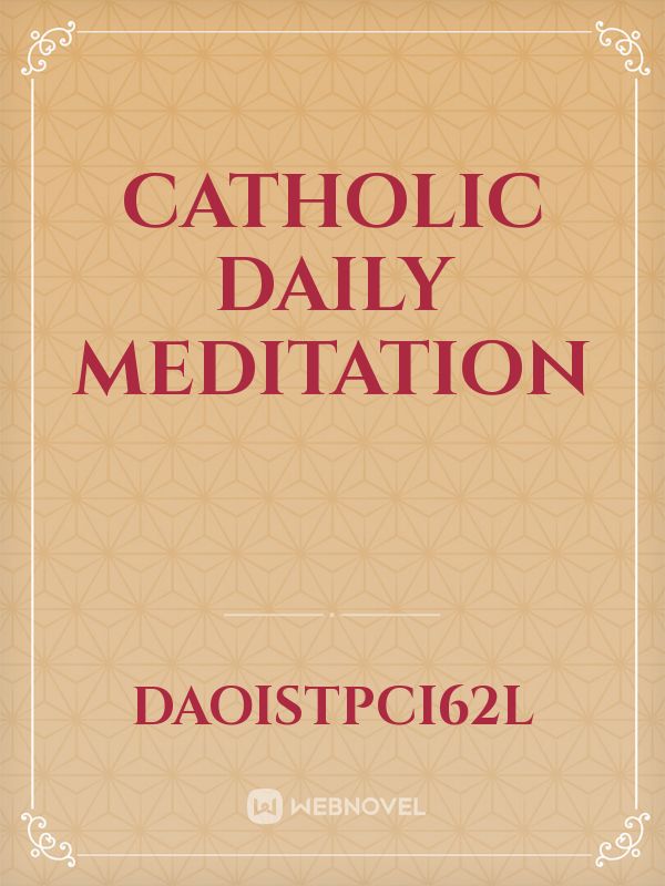 Catholic Daily Meditation Book