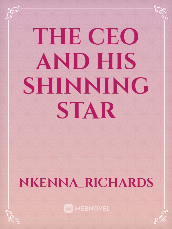 The CEO and his shinning star Book