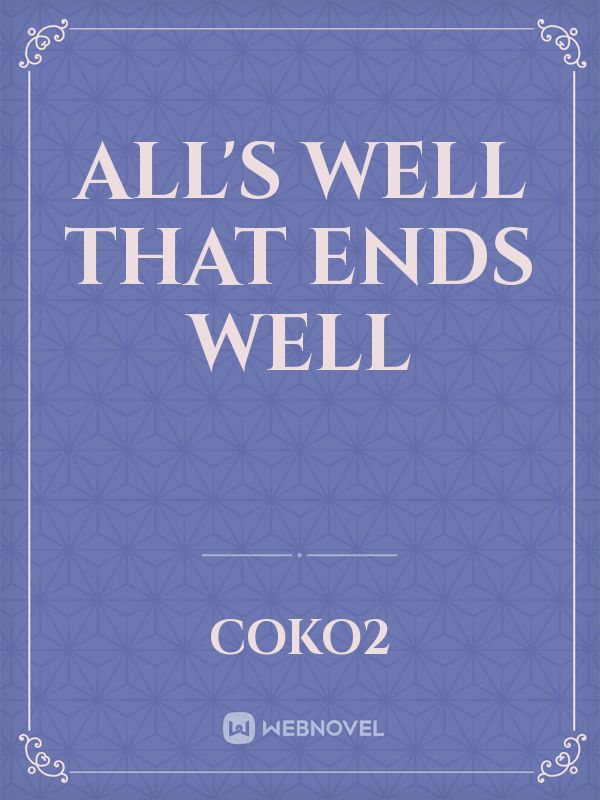 All's well that ends well Book